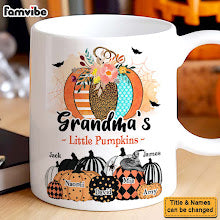 Personalized Gift For Grandma Fall Pumpkin Mug 27617