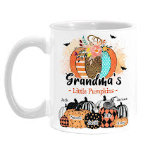 Personalized Gift For Grandma Fall Pumpkin Mug 27617