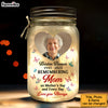 Personalized Memorial Mom Mother's Day And Always Photo Upload Mason Jar Light 32584 1