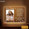 Personalized Gift For First Mother's Day Plaque LED Lamp Night Light 32684 1
