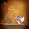 Personalized Gift For First Father's Day Thank You For All Plaque LED Lamp Night Light 32686 1