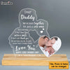 Personalized Gift For First Father's Day Thank You For All Plaque LED Lamp Night Light 32686 1
