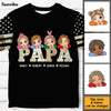 Personalized Gift For Papa and Dad Vintage Map All-over Print T Shirt - Hoodie - Sweatshirt 32942 1