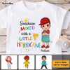 Personalized Gift For Grandson Sunshine Mixed With Hurricane Kid T Shirt - Kid Hoodie - Kid Sweatshirt 33020 1