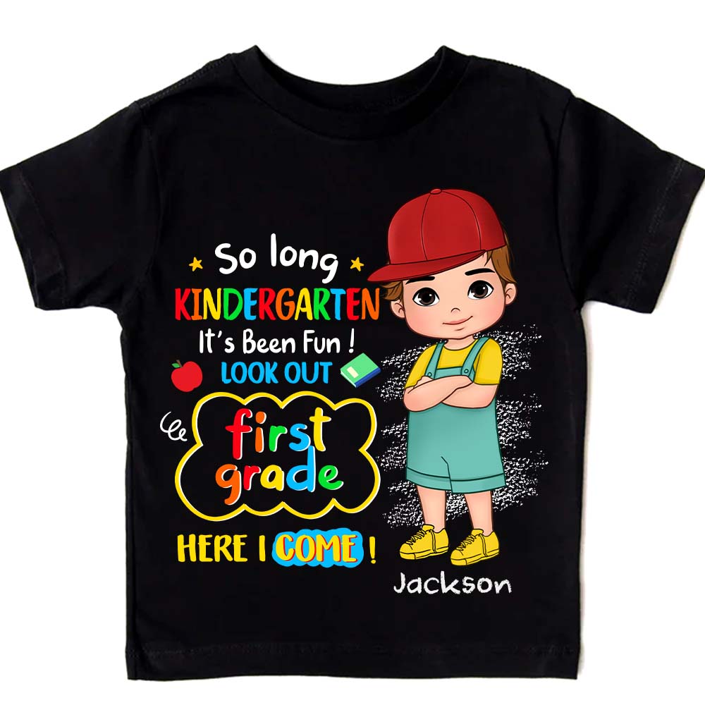 Personalized Gift For Grandson Graduation Kid T Shirt - Kid Hoodie - Kid Sweatshirt 33116 Mockup Black