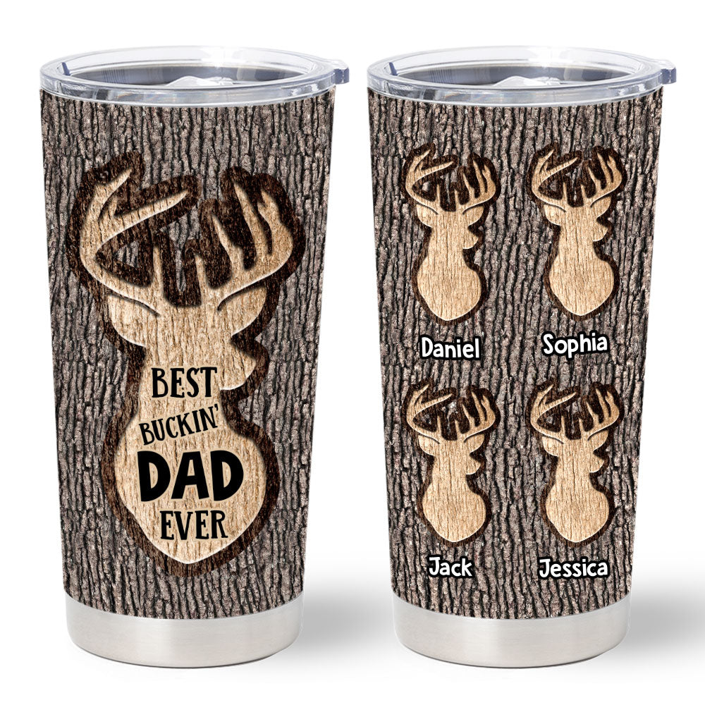 Personalized Gift For Grandpa Dear Hunting Full Printed Tumbler 32870 33200 Primary Mockup