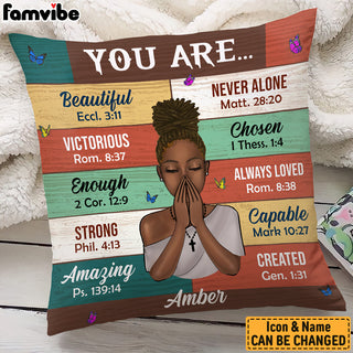 Personalized 'You Are Daughter' Pillow Gift - Customized Name Christmas Present