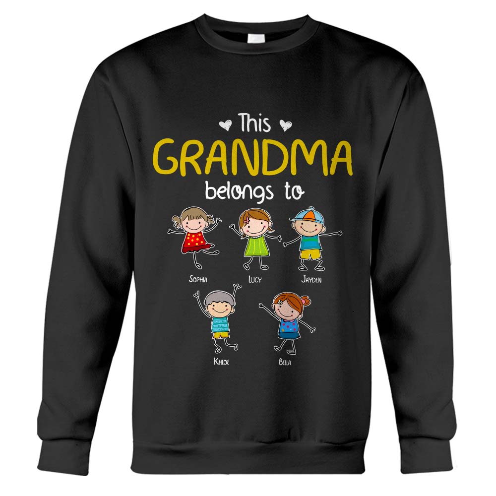 Personalized Grandma Sweatshirt DB73 81O34