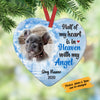 Personalized Dog Memorial Half Of My Heart  Heart Ornament NB182 85O58 1