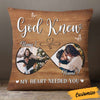 Personalized God Knew My Heart Photo Pillow NB241 23O57 1