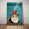 Calico Cat Coffee Company Canvas MY0507 90O36 1