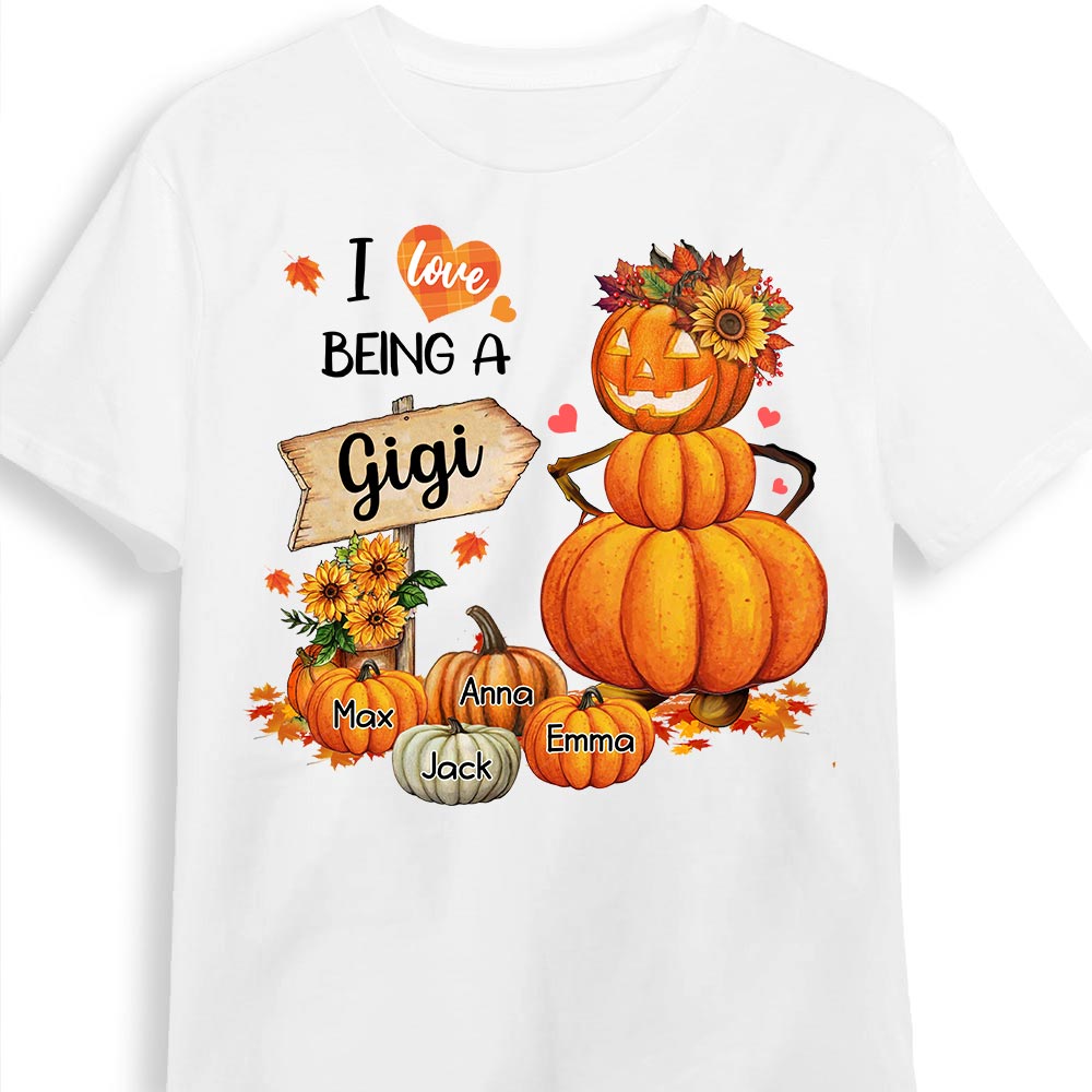 Personalized Fall Grandma Pumpkin Shirt SB104 23O28 Primary Mockup
