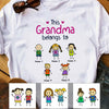 Personalized Grandma Belongs T Shirt JR231 81O58 1