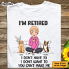 Personalized Gift for Retired Grandma Shirt - Hoodie - Sweatshirt 23358 1
