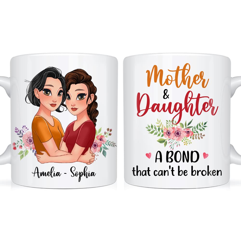 Personalized Mother and Daughter Mug 24219 Primary Mockup