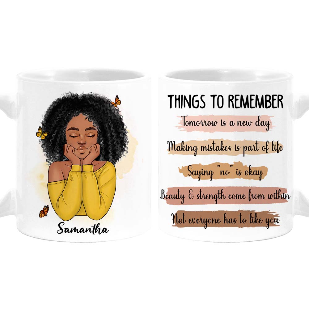 Personalized  Gift For Daughter Things To Remember Mug 24753 Primary Mockup
