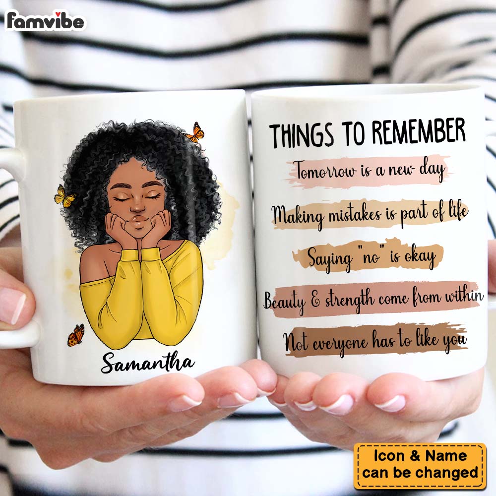 Personalized  Gift For Daughter Things To Remember Mug 24753 Primary Mockup