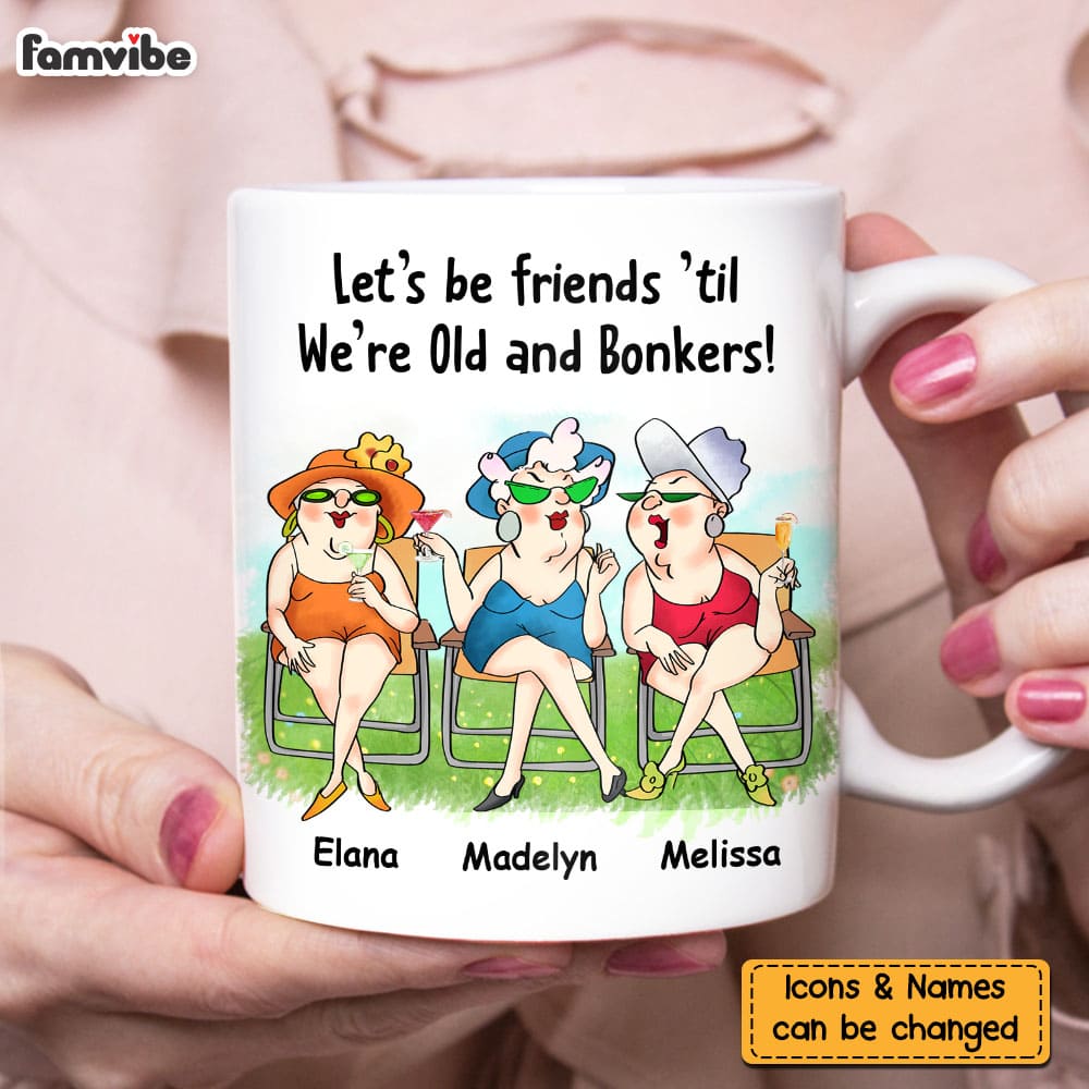 Personalized Gift for Old Friends Mug 24803 Primary Mockup