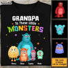 Personalized Grandpa To These Little Monsters Shirt - Hoodie - Sweatshirt 25518 1