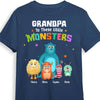 Personalized Grandpa To These Little Monsters Shirt - Hoodie - Sweatshirt 25518 1