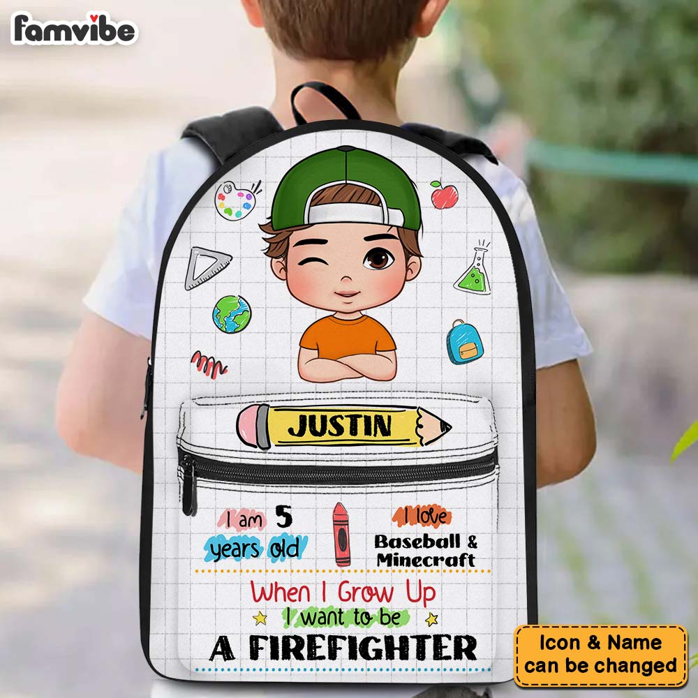 Personalized Gift For Kids Back To School BackPack 27345 Primary Mockup