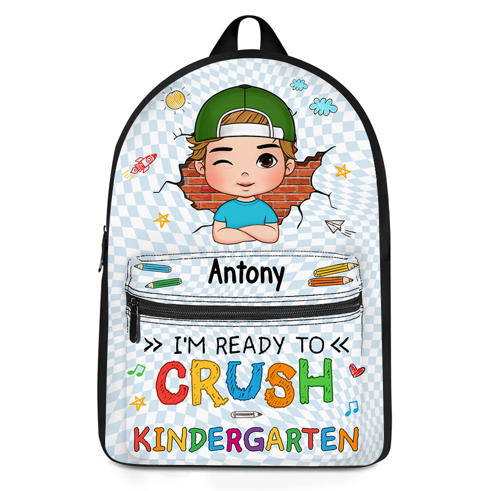 Personalized Gift For Back To School Kid Crush BackPack 27579 Primary Mockup
