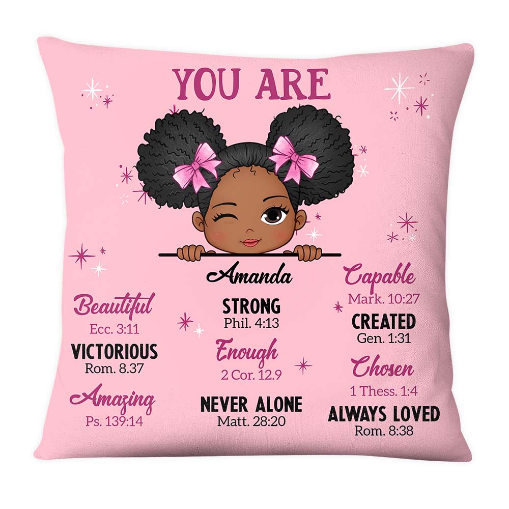 Personalized Gift For Granddaughter You Are Bible Verses Pillow 27994 Primary Mockup