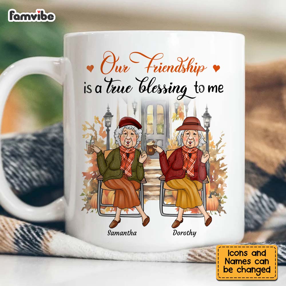 Personalized Gift For Friend Our Friendship Fall Autumn Mug 28087 Primary Mockup
