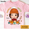 Personalized Gift For Granddaughter Pumpkin Patch Crew Kid T Shirt 29128 1