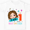 Personalized Birthday Gift For Granddaughter I Am 1 Kid T Shirt 29591 1