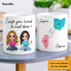 Personalized Gift For Friends I Wish You Lived Next Door Mug 30790 1