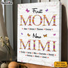 Personalized Gift For Nana First Mom Now Grandma Flower Pattern Canvas 32069 1