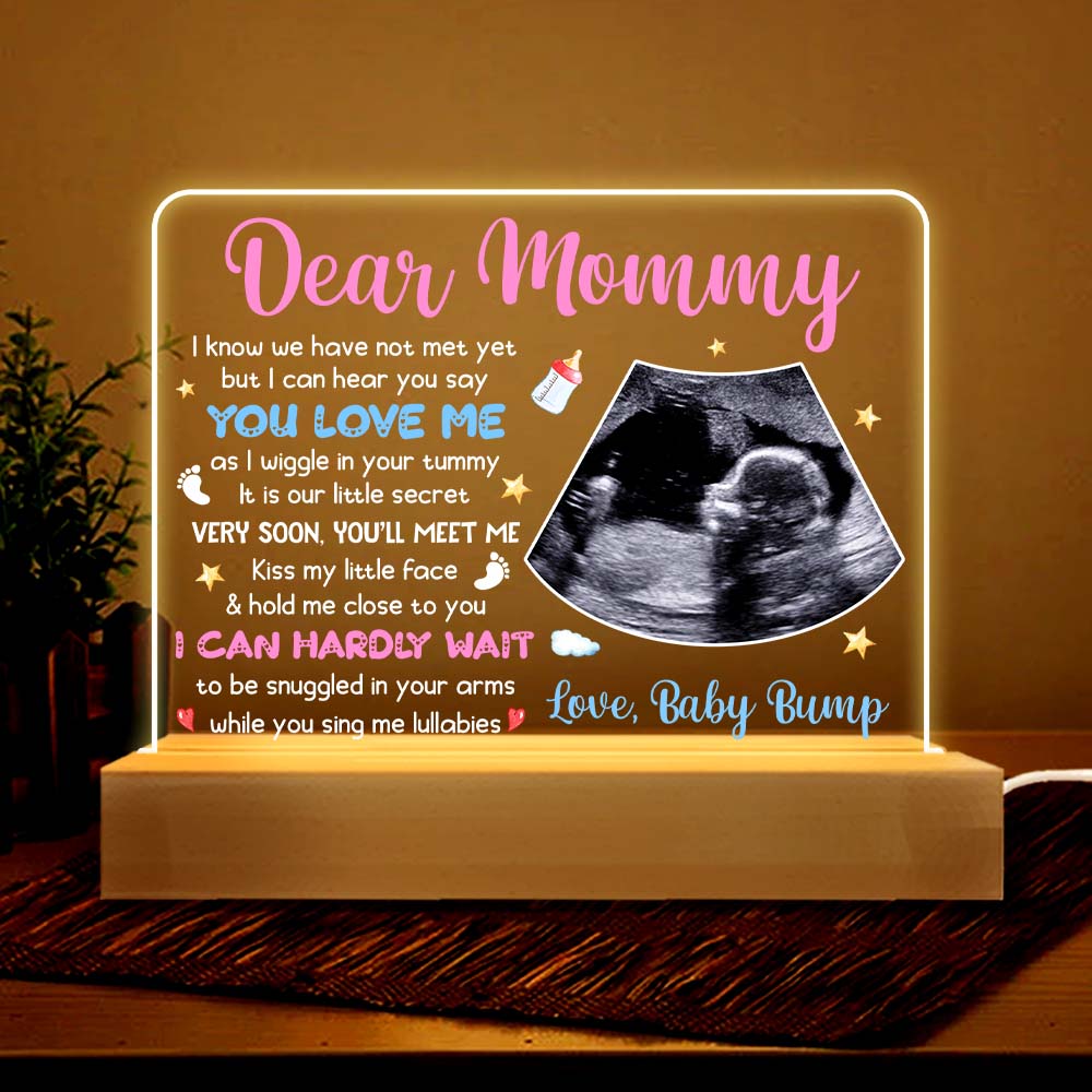 Personalized Custom Photo Hold Me Close To You LED Lamp Night Light 32326 Primary Mockup