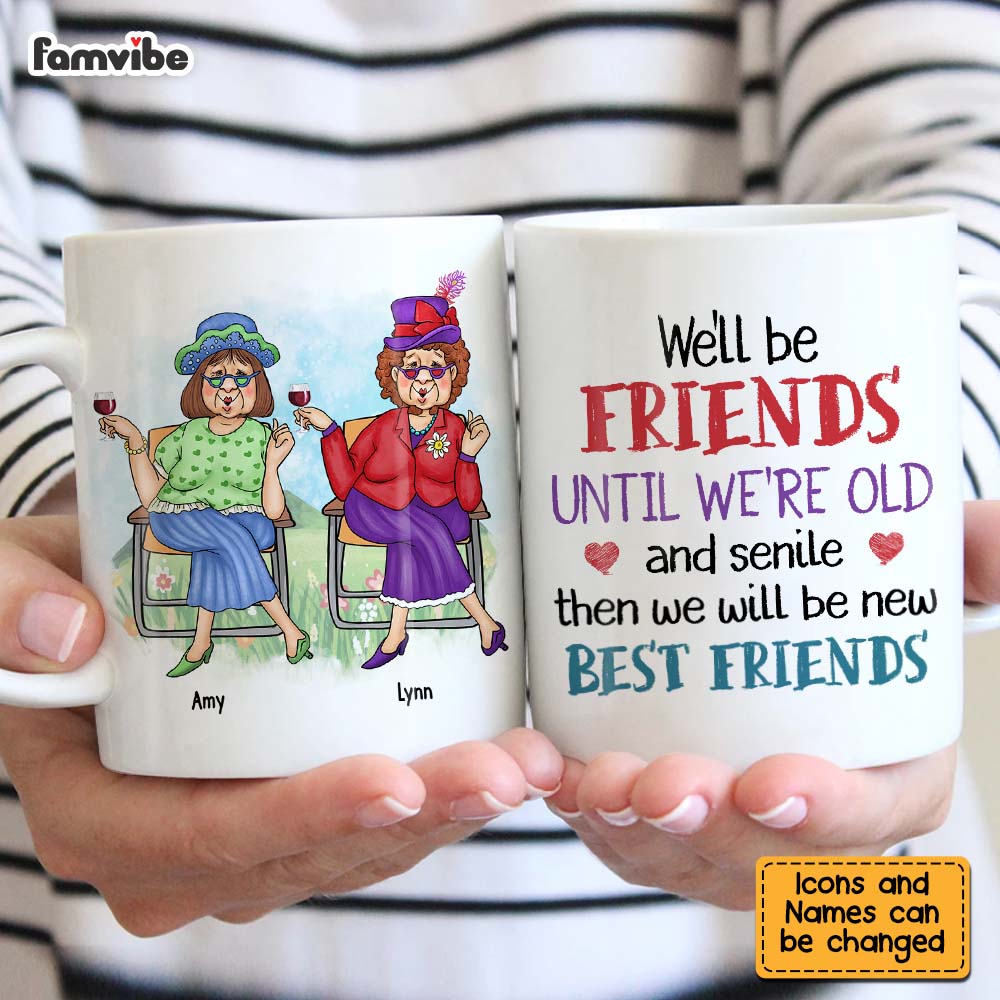Personalized Gift For Old Friend Mug 25091 Primary Mockup