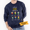 Personalized Dad Grandpa  Sweatshirt DB72 81O34 1