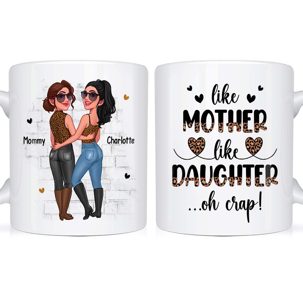 Personalized Like Mother Like Daughter Mug 24742 Primary Mockup