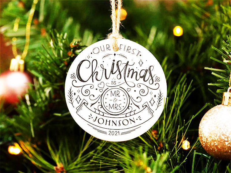  Best First Christmas Married Ornaments