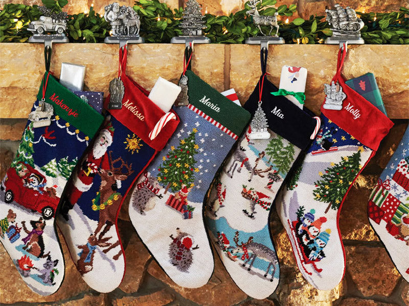 Best Needlepoint Personalized Christmas Stockings