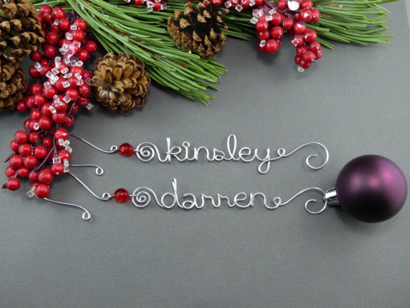 personalized christmas ornaments