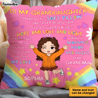 Personalized Gift For Granddaughter Hug This Pillow 34133 thumb 1