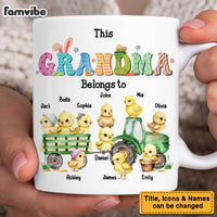 Personalized Gift For Grandma Easter Chicken Mug 31800 thumb 1