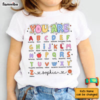 Personalized Gift For Kid You Are Alphabet Kid T Shirt - Kid Hoodie - Kid Sweatshirt 34792 thumb 1