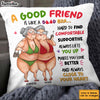 Personalized Gift to my Good Friend Good Bra Pillow 32557 1