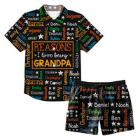 Personalized Gift For Grandpa Word Art Hawaiian Set 33670 thumb 1