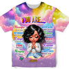 Personalized Gift For Daughter You Are Bible Verses All-over Print T Shirt 32696 1