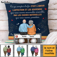 Personalized French Gift For Couples C'est L'amour, L'affection Et Les Souvenirs Pillow 30976 thumb 1