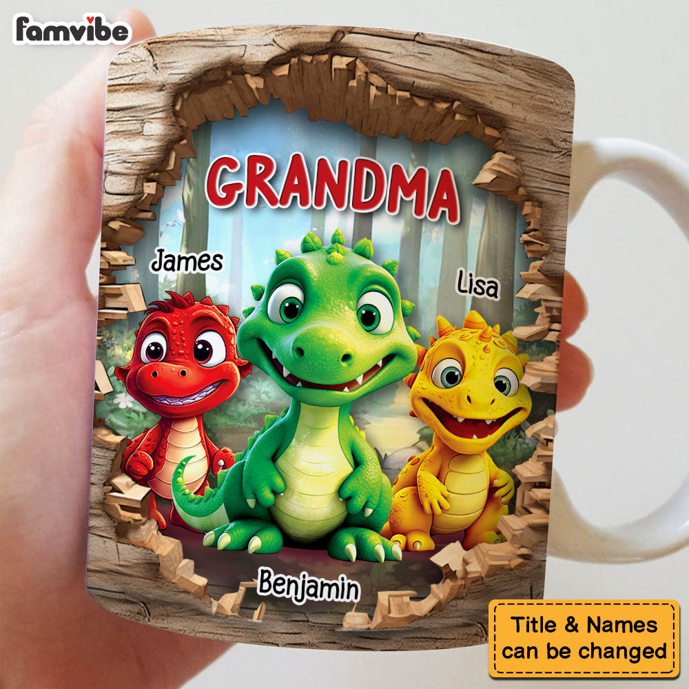 Personalized Gift for Grandma Mug 32821 Primary Mockup