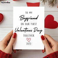 First Valentines Day Boyfriend Card 37587 thumb 1