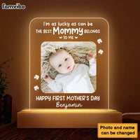 Personalized I'm As Lucky As Can Be Plaque LED Lamp Night Light 24167 thumb 1