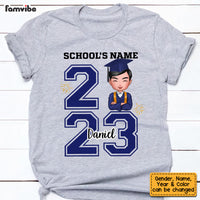 Personalized Graduation Girl 2023 T Shirt AP202 30O53 thumb 1